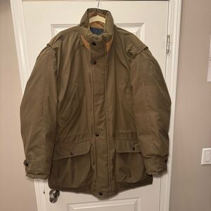 Forest Club Rainforest Vintage 80/20 Down Parka Jacket Men’s XL Olive Brown